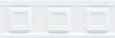 Grazia Boiserie Square Bianco Matt 6,5x20 Bílá SQ 01